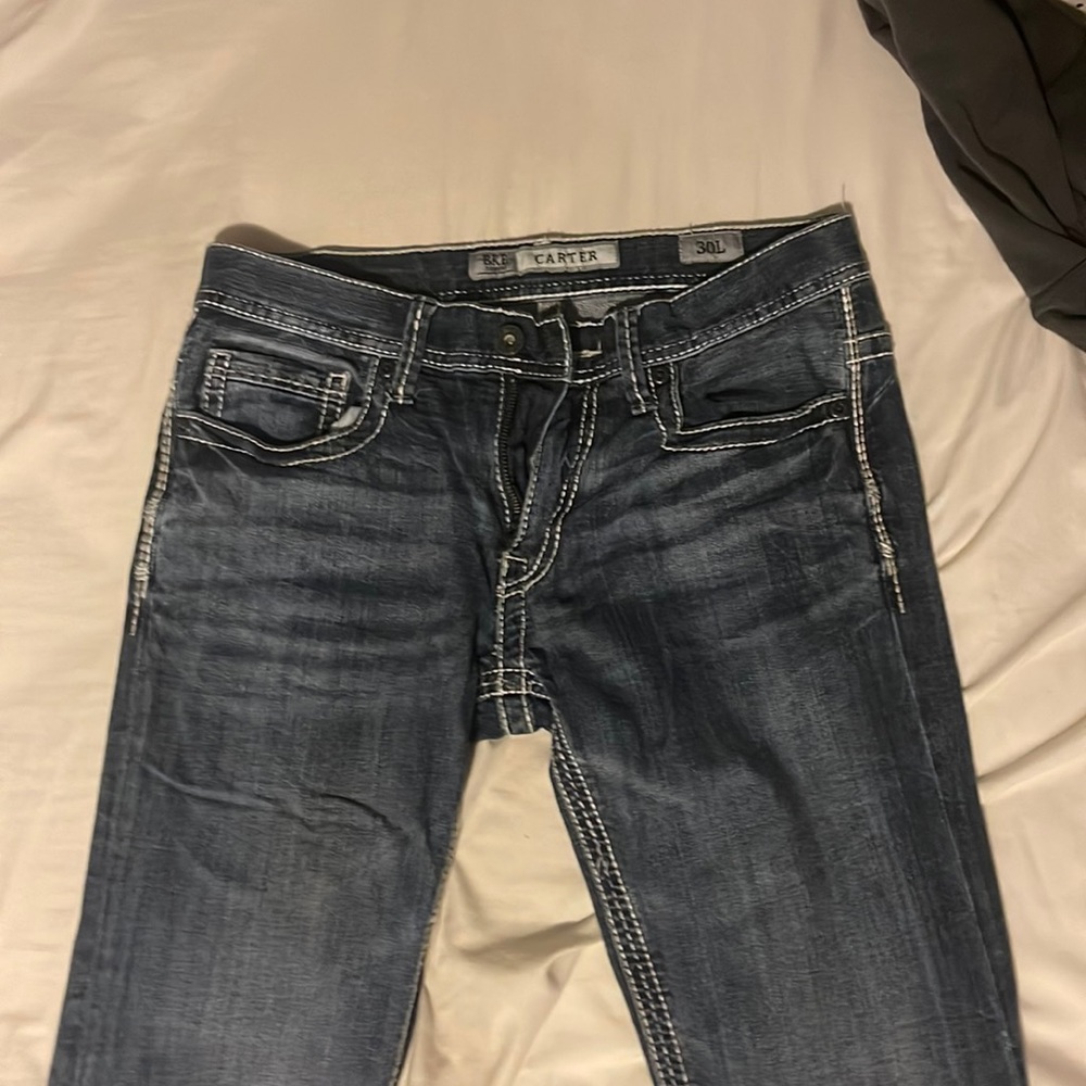 Buckle jeans